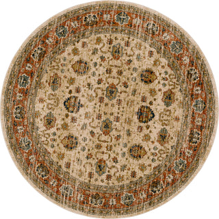 Karastan Spice Market Koyna Cream Area Rug Main Image