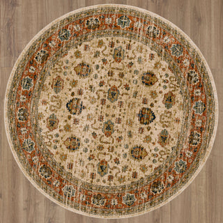 Karastan Spice Market Koyna Cream Area Rug Main Image