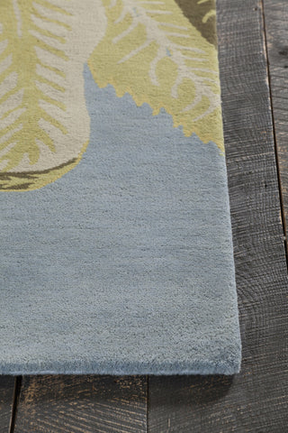 Chandra Kronos KRO-6301 Area Rug Corner Shot Feature
