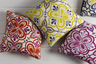 Surya Alhambra Embroidered Modern in Morocco KS-010 Pillow by Kate Spain 