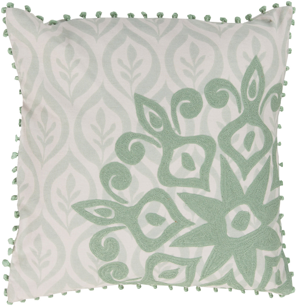 Surya Marseille Medallion Overlapping KS-018 Pillow by Kate Spain main image
