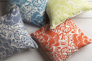 Surya Floral Block Print Fab by Kate Spain Style Shot Feature