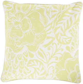 Surya Floral Block Print Fab KSA-004 Pillow by Kate Spain main image