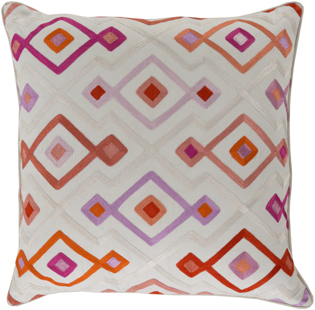 Surya Woven Geo in Geometric KSG-002 Pillow by Kate Spain main image