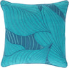 Surya Hosta Lighthearted Leaf KSH-002 Pillow by Kate Spain main image