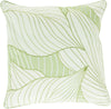 Surya Hosta Lighthearted Leaf KSH-004 Pillow by Kate Spain main image