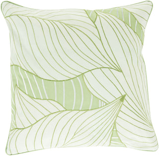 Surya Hosta Lighthearted Leaf KSH-004 Pillow by Kate Spain main image