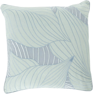 Surya Hosta Lighthearted Leaf KSH-005 Pillow by Kate Spain main image