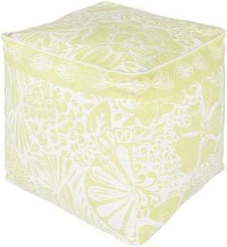 Surya KSPF-002 Green Pouf by Kate Spain main image