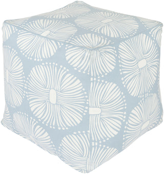 Surya KSPF-007 Blue Pouf by Kate Spain main image