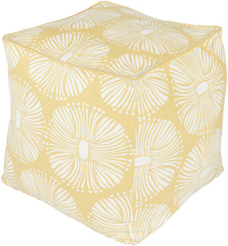 Surya KSPF-009 Yellow Pouf by Kate Spain main image