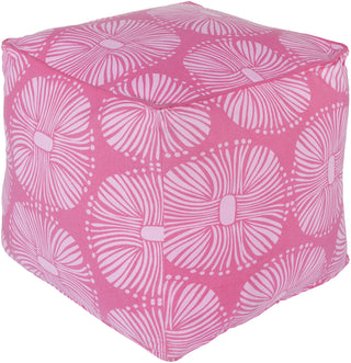 Surya KSPF-010 Pink Pouf by Kate Spain main image