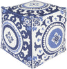 Surya KSPF-016 Blue Pouf by Kate Spain main image