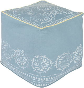 Surya KSPF-024 Blue Pouf by Kate Spain main image