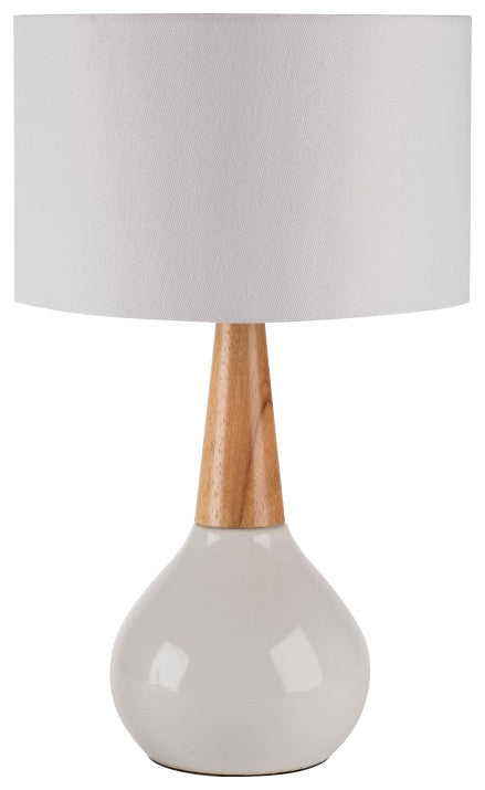 Surya Kent KTLP-001 White Lamp Table Lamp
