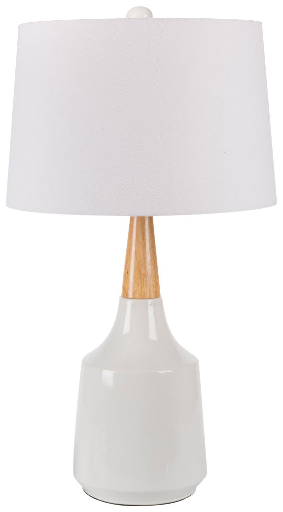 Surya Kent KTLP-002 White Lamp Table Lamp