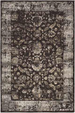 Kaitlyn KTN-1006 Brown Machine Woven Area Rug by Surya 5'3'' X 7'6''