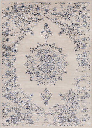 Surya Kaitlyn KTN-1015 Sky Blue Navy Ivory Area Rug Main Image 8 X 10