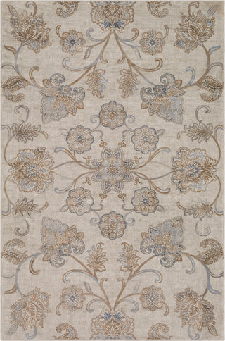 Surya Kaitlyn KTN-1022 Sky Blue Wheat Ivory Khaki Navy Area Rug main image