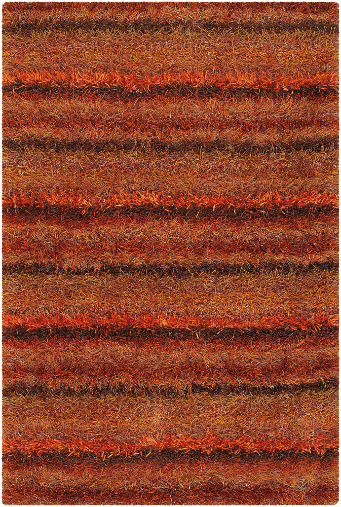 Chandra Kubu KUB-16500 Red/Orange/Brown Area Rug main image