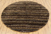 Chandra Kubu KUB-16502 Brown/Grey/Tan Area Rug Round