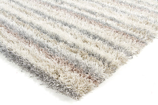 Chandra Kubu KUB-16503 Ivory/Beige/Tan/Grey Area Rug Corner Shot