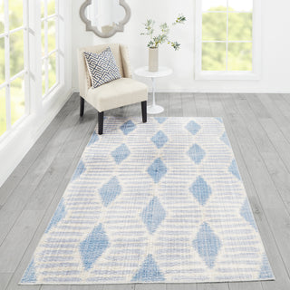 Momeni Kuri KUR-3 Blue Area Rug