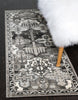 Unique Loom La Jolla T-400A Gray Area Rug Runner Lifestyle Image