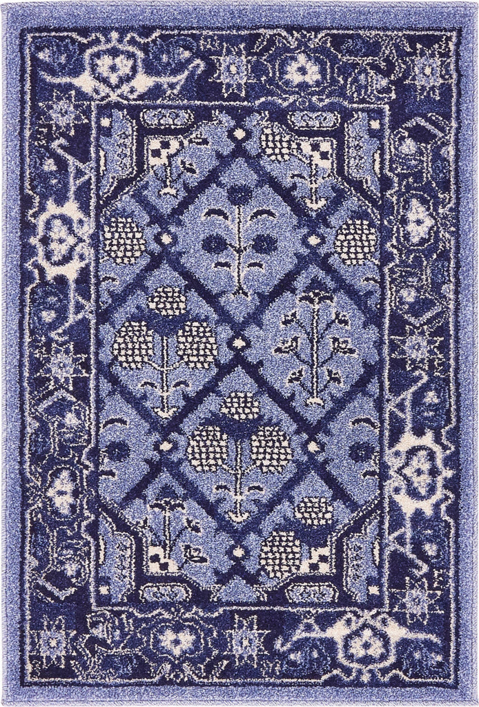 Unique Loom La Jolla T-401A Blue Area Rug main image