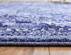 Unique Loom La Jolla T-401A Blue Area Rug Rectangle Lifestyle Image
