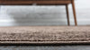 Unique Loom La Jolla T-8636 Brown Area Rug Round Lifestyle Image