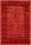 Unique Loom La Jolla T-8636 Rust Red Area Rug main image