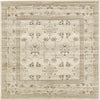 Unique Loom La Jolla T-8769 Ivory Area Rug Square Lifestyle Image
