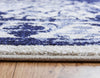 Unique Loom La Jolla T-8771 Ivory and Blue Area Rug Rectangle Lifestyle Image