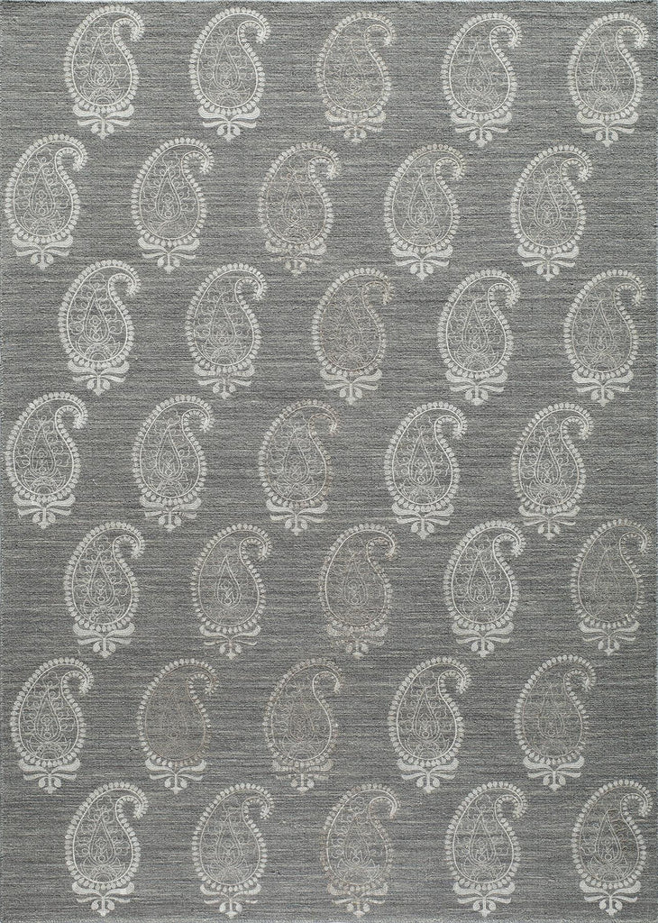 Momeni Lace Embroided LAC-1 Grey Area Rug main image