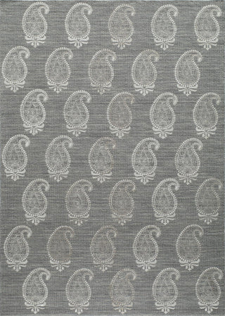 Momeni Lace Embroided LAC-1 Grey Area Rug main image