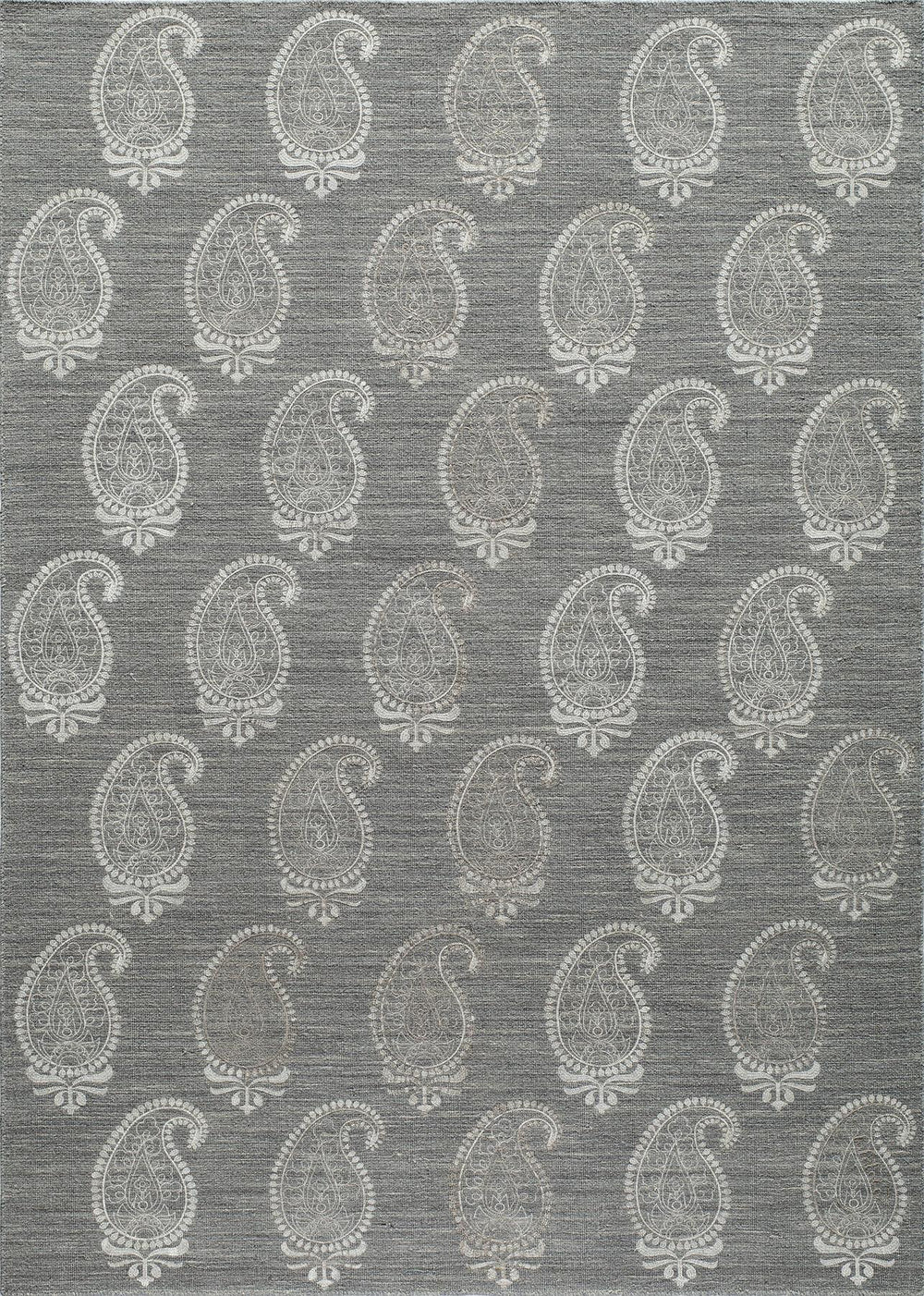 Momeni Lace Embroided LAC-1 Grey Area Rug