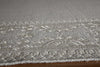 Momeni Lace Embroided LAC-2 Grey Area Rug Corner Shot