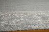 Momeni Lace Embroided LAC-2 Grey Area Rug Closeup
