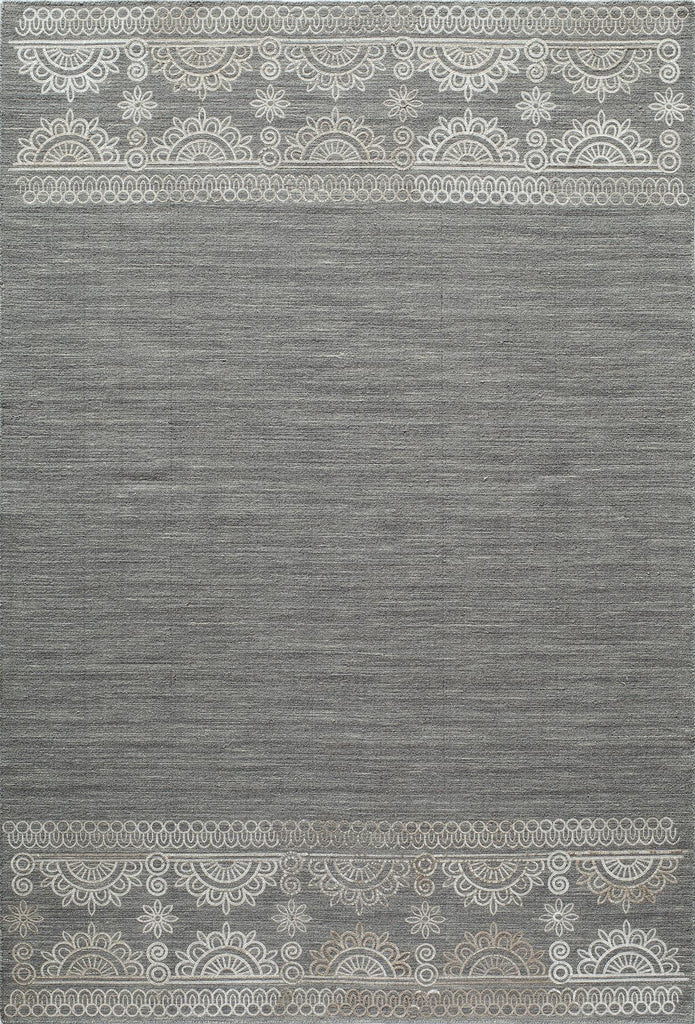 Momeni Lace Embroided LAC-2 Grey Area Rug main image