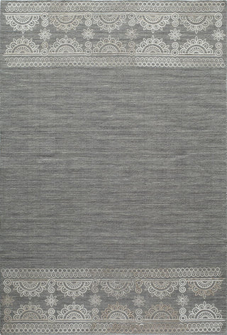 Momeni Lace Embroided LAC-2 Grey Area Rug main image