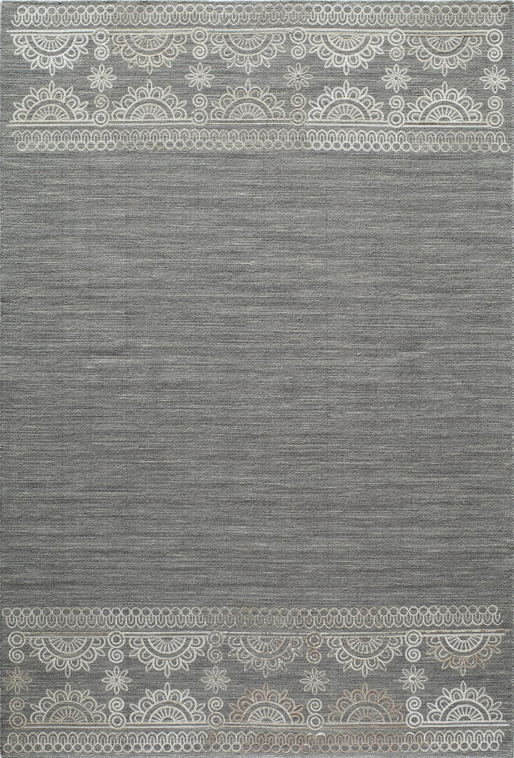 Momeni Lace Embroided LAC-2 Grey Area Rug