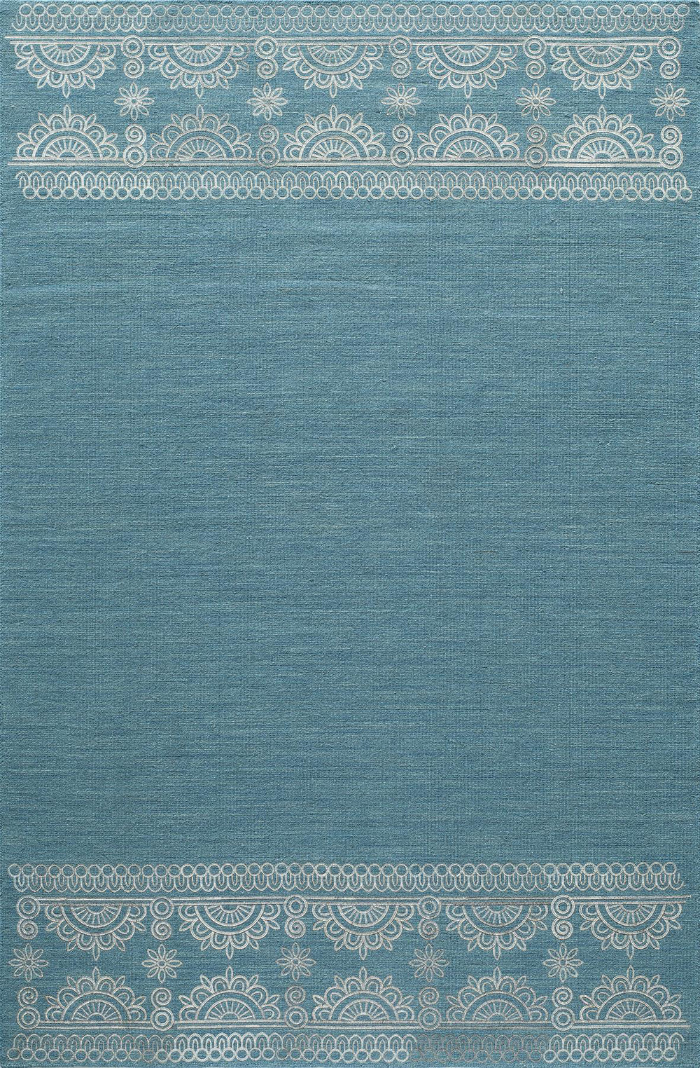 Momeni Lace Embroided LAC-2 Teal Area Rug