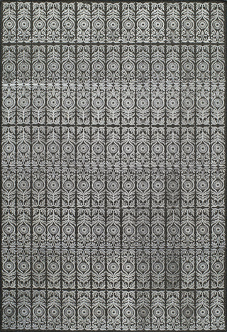 Momeni Lace Embroided LAC-1 Grey Area Rug 