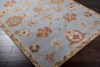 Surya Langley LAG-1003 Light Gray Hand Tufted Area Rug 5x8 Corner