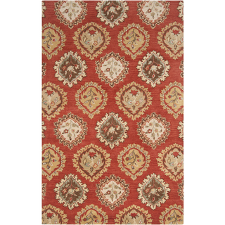 Surya Langley LAG-1010 Rust Area Rug 5' x 8'