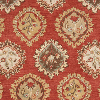 Surya Langley LAG-1010 Rust Hand Tufted Area Rug Sample Swatch