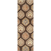 Surya Langley LAG-1012 Chocolate Area Rug 2'6'' x 8' Runner