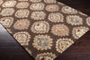 Surya Langley LAG-1012 Chocolate Hand Tufted Area Rug 5x8 Corner