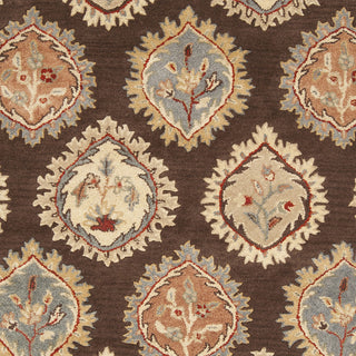 Surya Langley LAG-1012 Chocolate Hand Tufted Area Rug Sample Swatch